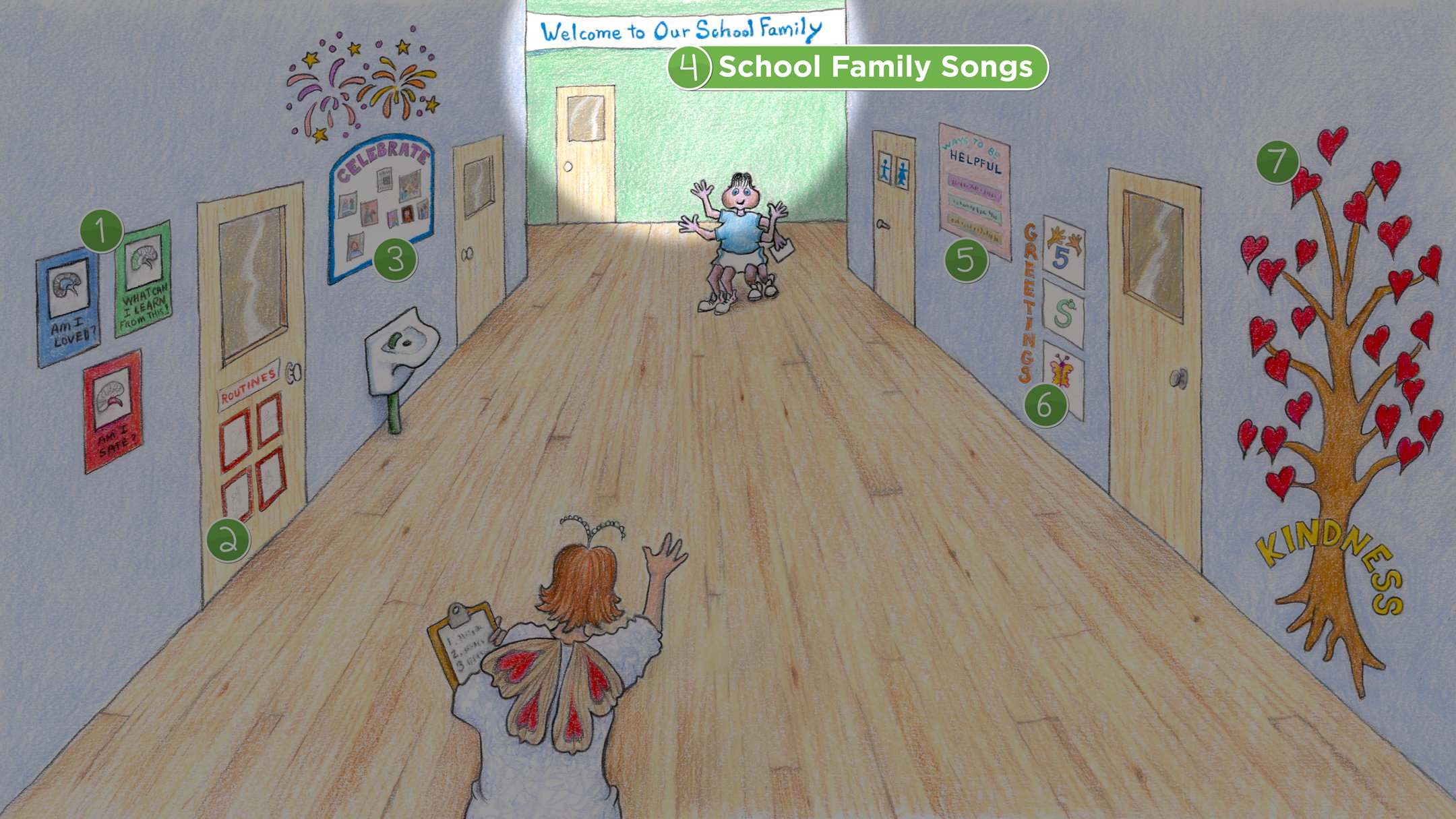 Hallway: School Family Songs