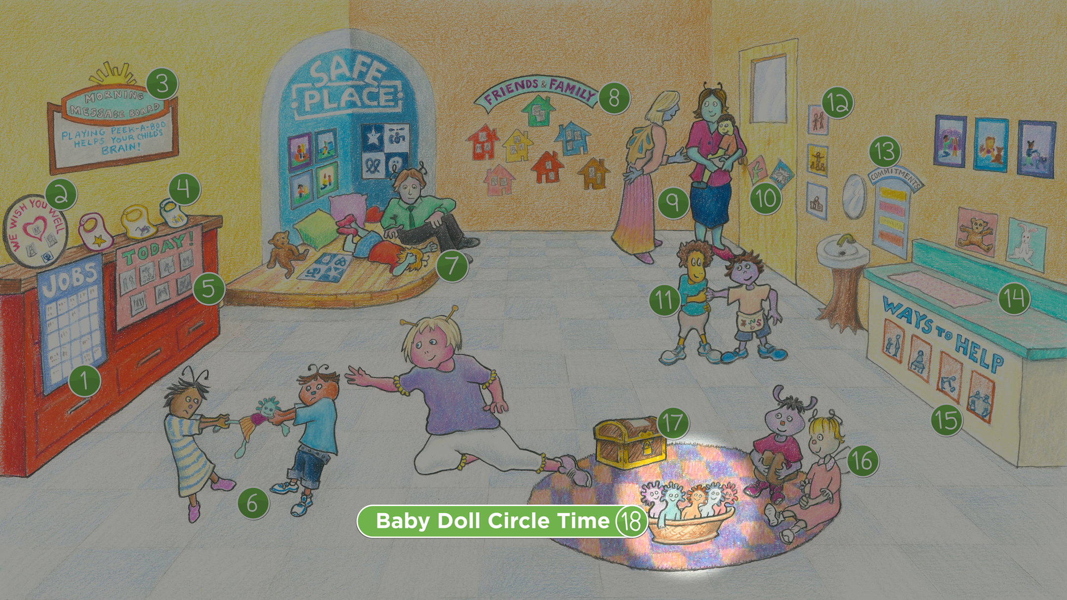 Sophie's Classroom: Baby Doll Circle Time