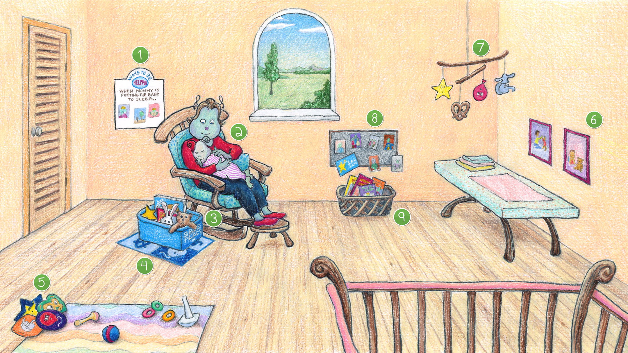 Shubert and Sophie at Home: Annabelle's Room