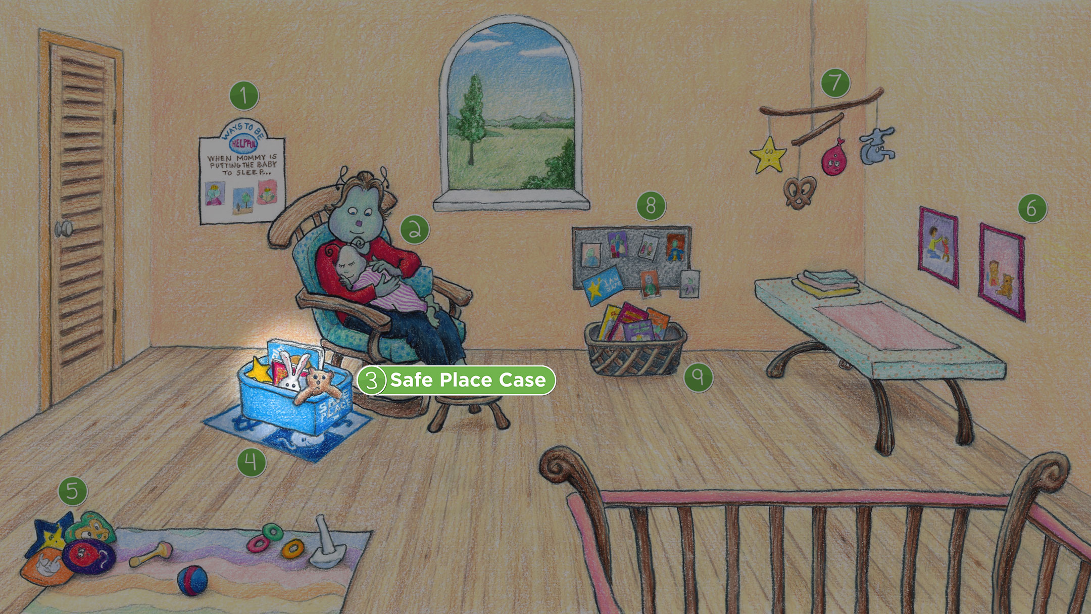Nursery Room: Safe Place Case
