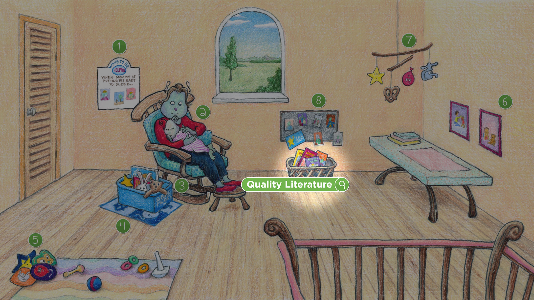 Nursery Room: Quality Literature