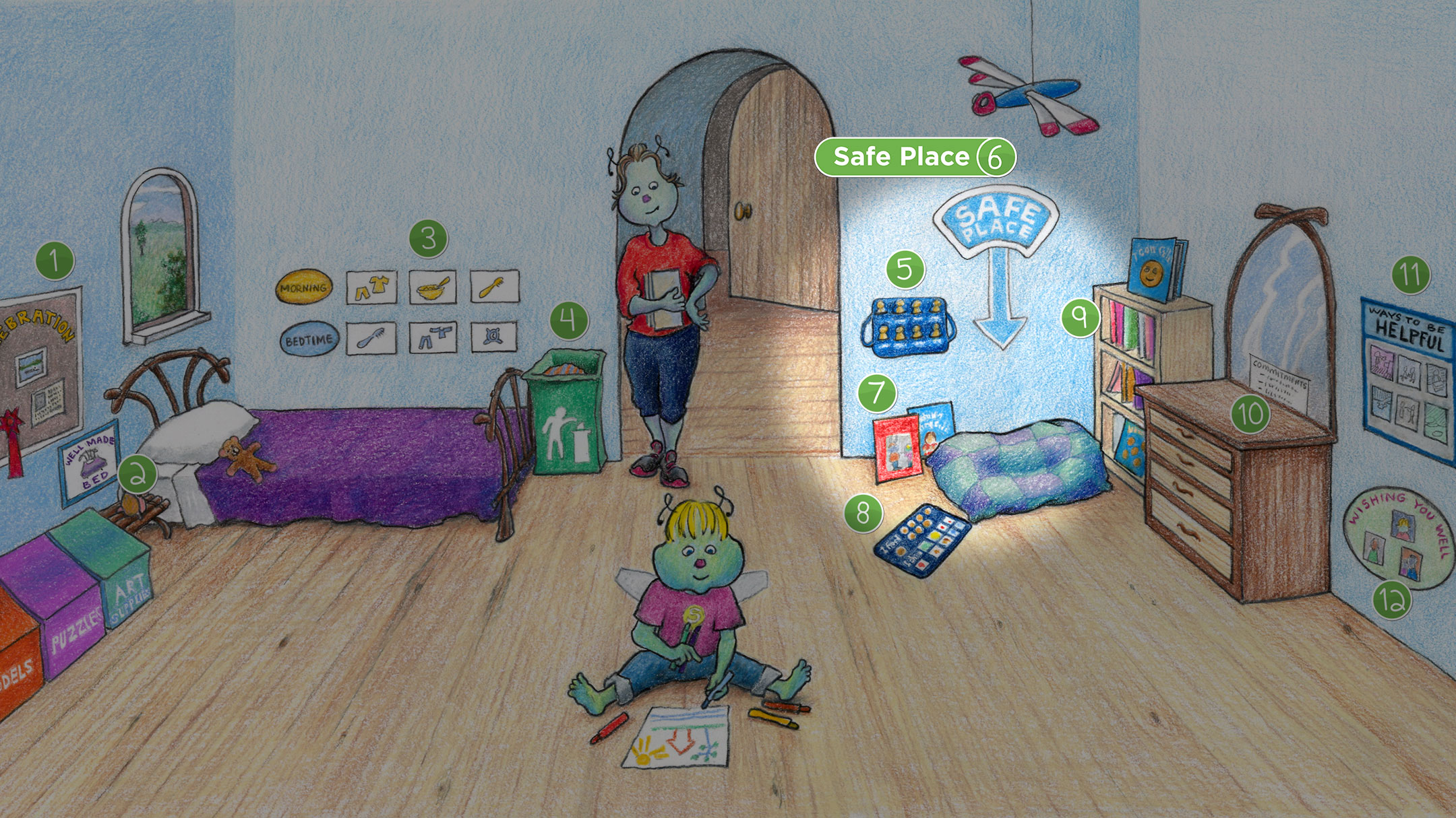 Elementary Age Room: Safe Place