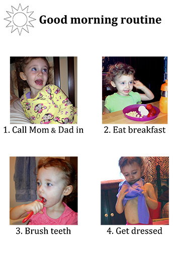 Toddler Room: Visual Routine