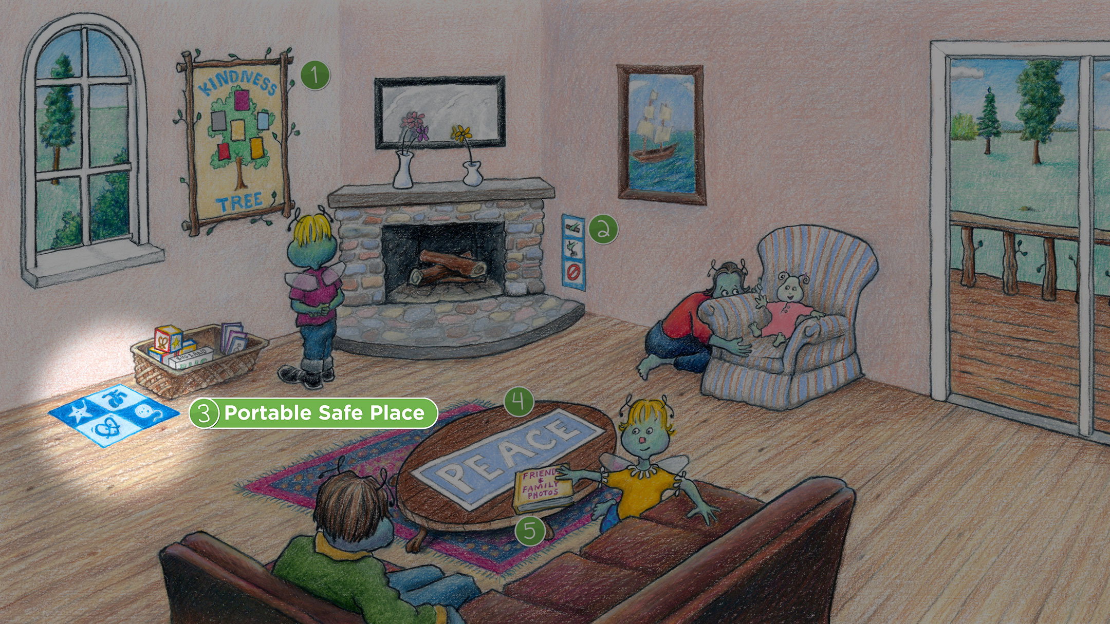 Living Room: Portable Safe Place