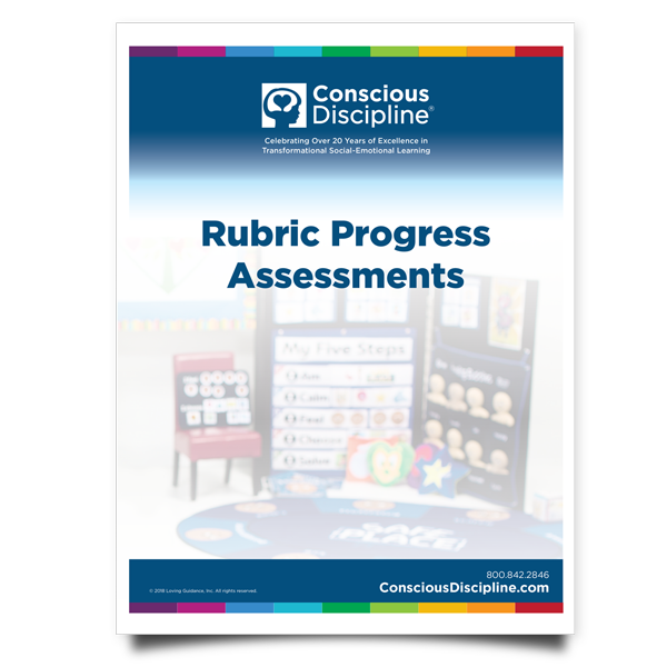 “Conscious Discipline Rubric Progress Assessment” is locked Conscious Discipline Rubric Progress Assessment - English