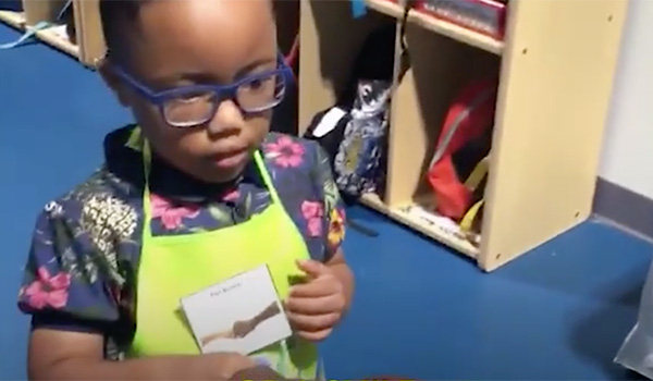 Preschool handshake ritual is everything right in the world