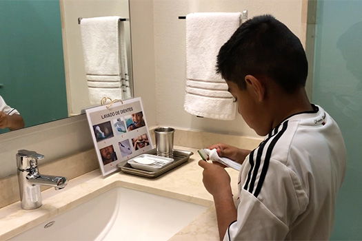 Visual Routine - Brushing Teeth