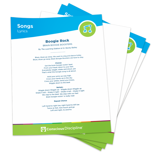 Conscious Discipline Songs Album: Brain Boogie Boosters