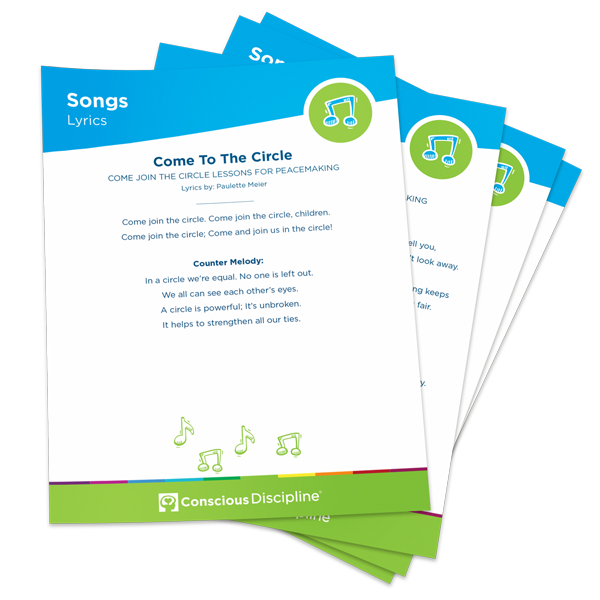 Conscious Discipline Songs Album: Come Join the Circle: Lesson Songs for Peacemaking