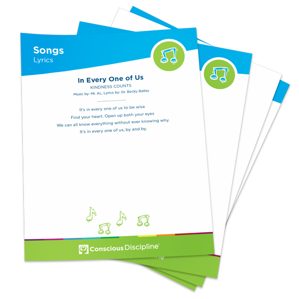 Conscious Discipline Songs Album: Kindness Counts