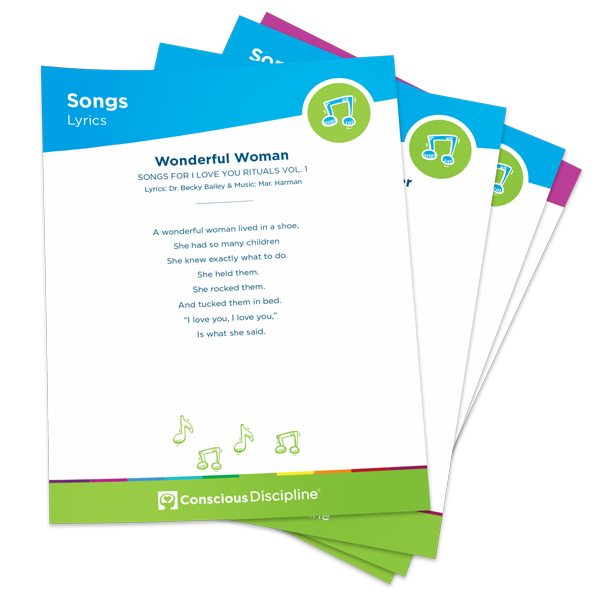 Conscious Discipline Songs Album: Songs for I Love You Rituals Vol. 1