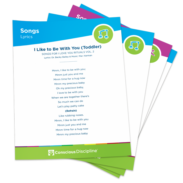 Conscious Discipline Songs Album: Songs for I Love You Rituals Vol. 2