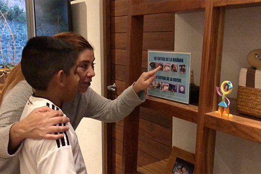 Elementary Bedroom: Visual Routine