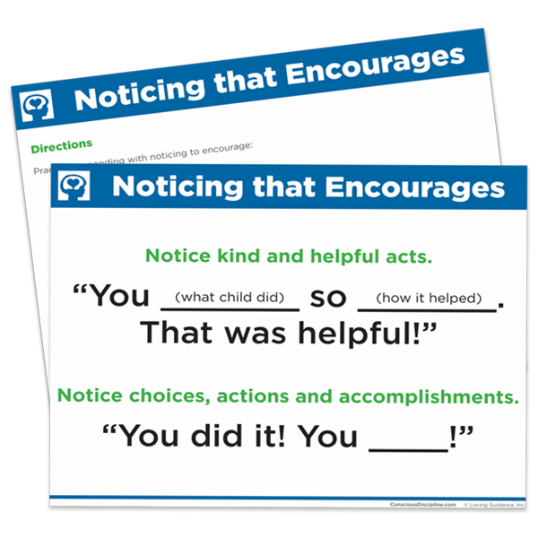 Noticing That Encourages