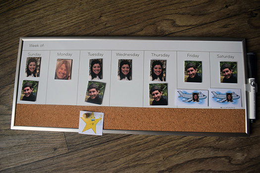 Hallway: Weekly Schedule