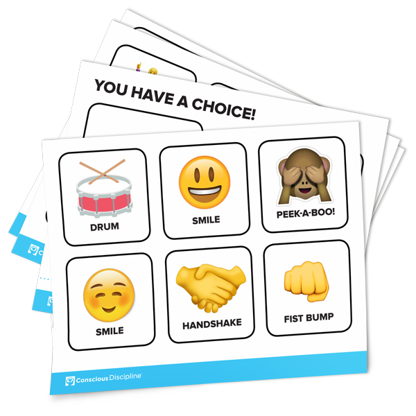 Choices Board for Greetings