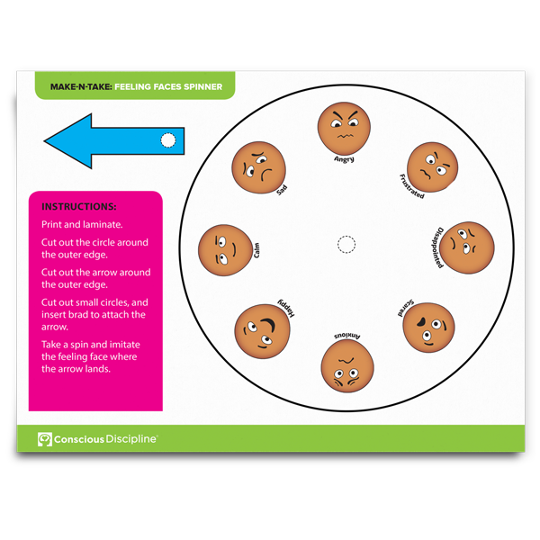 Feeling Faces Spinner