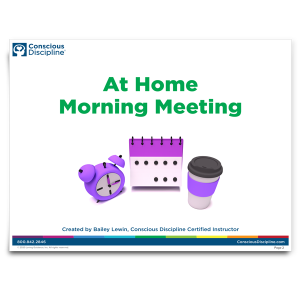 At Home Morning Meetings