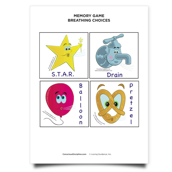 Memory Game: Breathing Choices