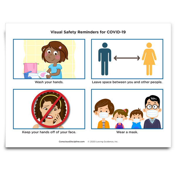 Visual Safety Reminders for COVID-19