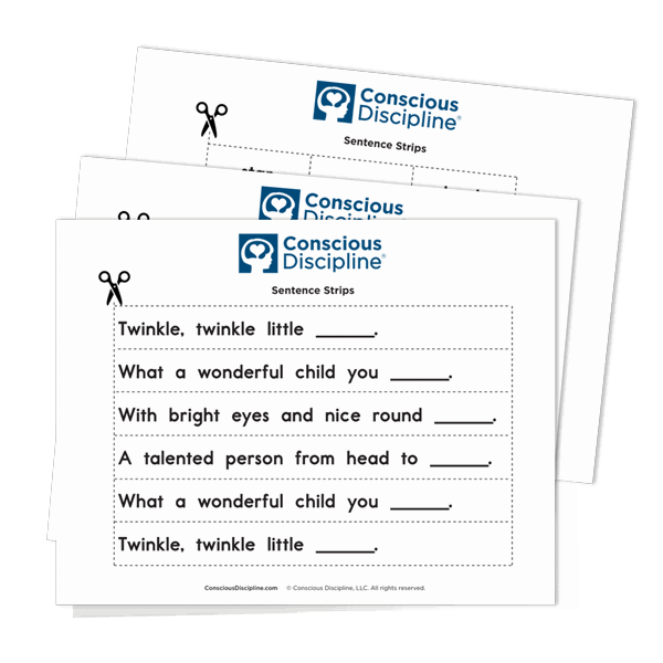 Twinkle, Twinkle Sentence Strips